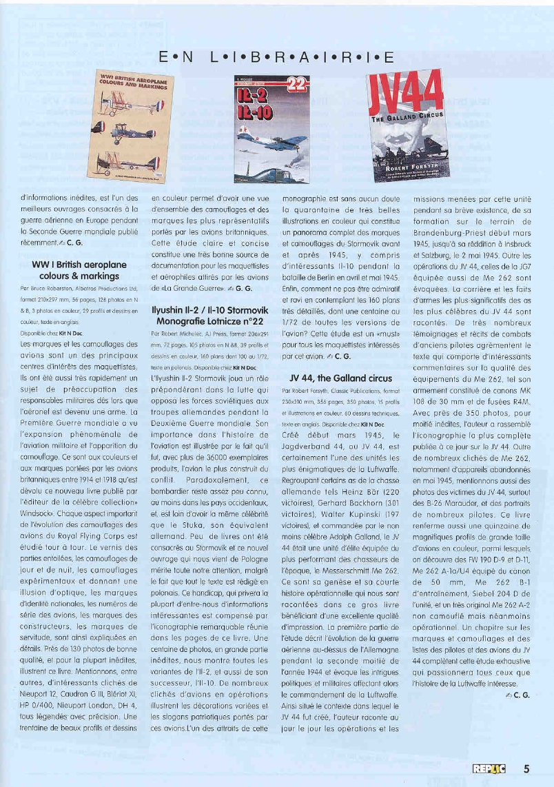 Replic 058 - PBY-5 Catalina, Sukhoi Su-22, French